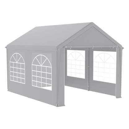 Partytent – Tuinpaviljoen – Feesttent – Evenemententent – Gazebo – 3x6 Meter – Weerbestendig Met Afneembare Zijwanden