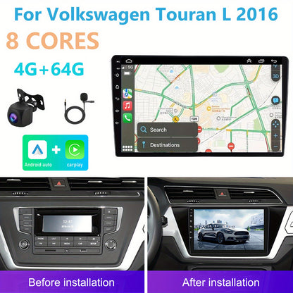 Car Stereo – Autoradio – Multimedia Systeem – Navigatiesysteem – Entertainment Systeem – 10,1 inch Touchscreen – 8-core Processor & Achteruitrijcamera