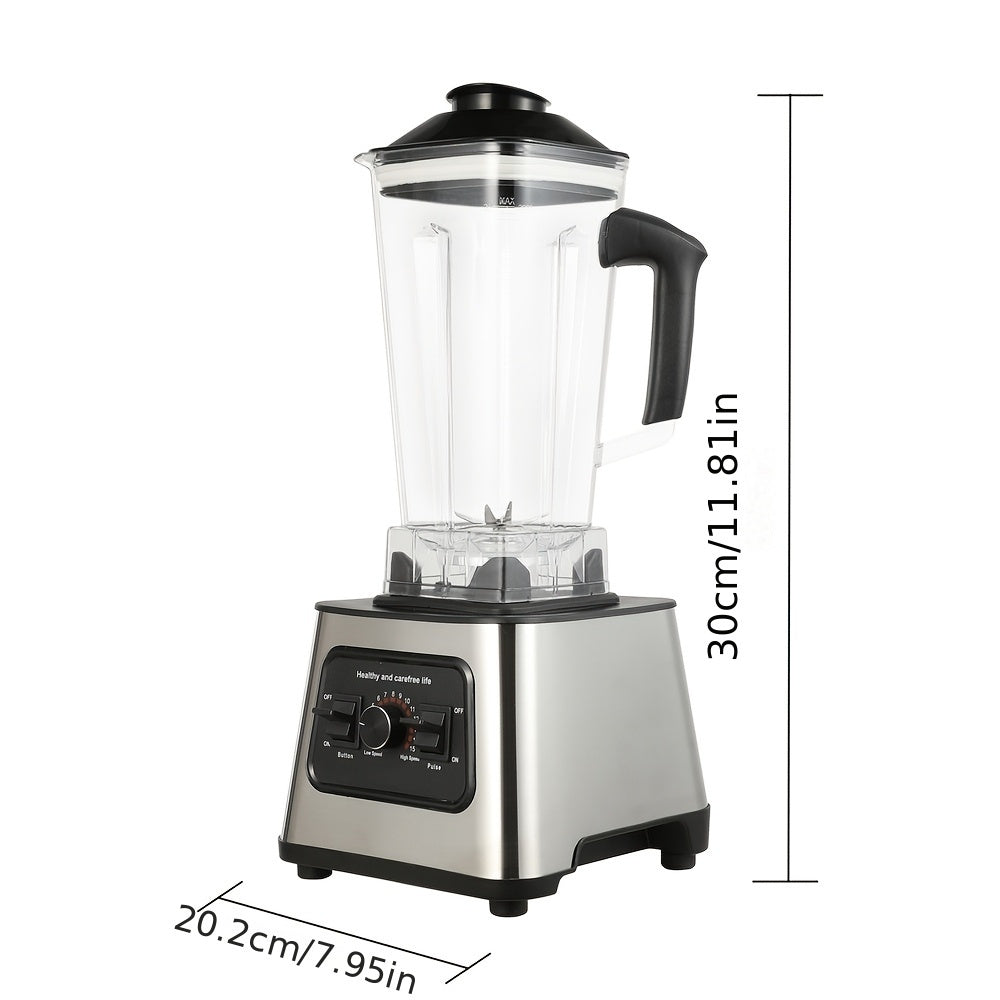 Blender – Keukenmachine – Mixer – IJscutter – Sapmaker – 2,5 Liter Glas – 6000W Krachtige Motor – 9 Snelheidsstanden