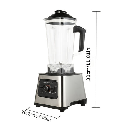 Blender – Keukenmachine – Mixer – IJscutter – Sapmaker – 2,5 Liter Glas – 6000W Krachtige Motor – 9 Snelheidsstanden