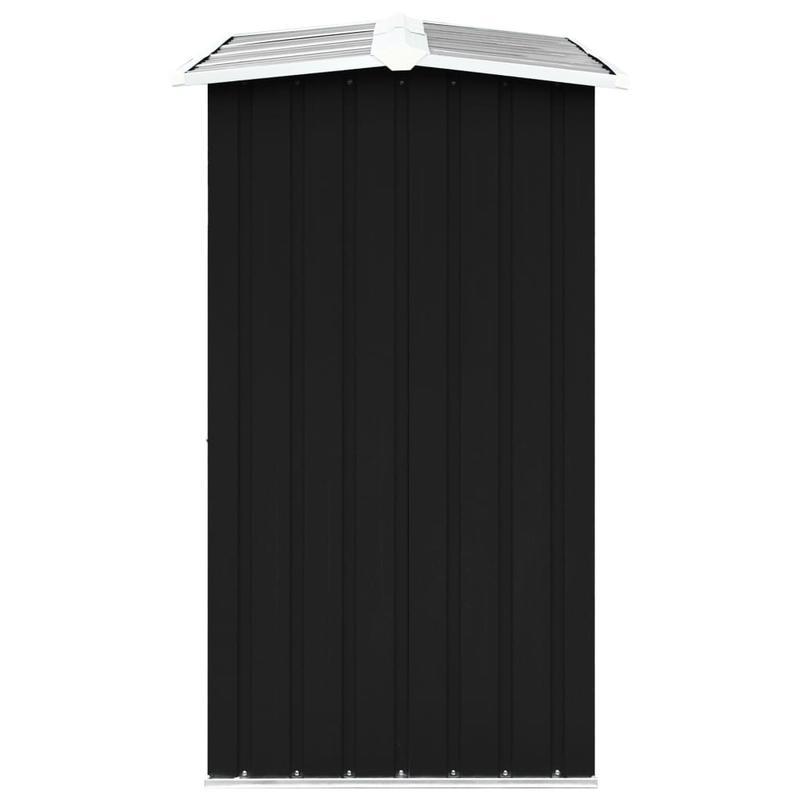 Heavy-Duty Metal Storage Shed 172x91x154cm - Durable Outdoor Organizer with Ventilation, Weather-Resistant Design for Firewood, Tools & Garden Supplies - Space-Saving Sturdy Construction for Backyard, Patio, Garage, Shed for