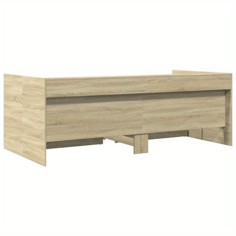 90X200 Cm Day Bed with Drawers Without Mattress Multifunctional Design Combining Rest And Storage Easily Integrating Into Various Home Styles Suitable for Living Room Or Small Bedroom Scenes, Space-Saving, Durable & Stylish H