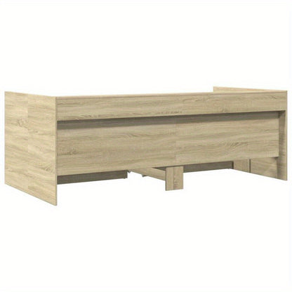 90X200 Cm Day Bed with Drawers Without Mattress Multifunctional Design Combining Rest And Storage Easily Integrating Into Various Home Styles Suitable for Living Room Or Small Bedroom Scenes, Space-Saving, Durable & Stylish H