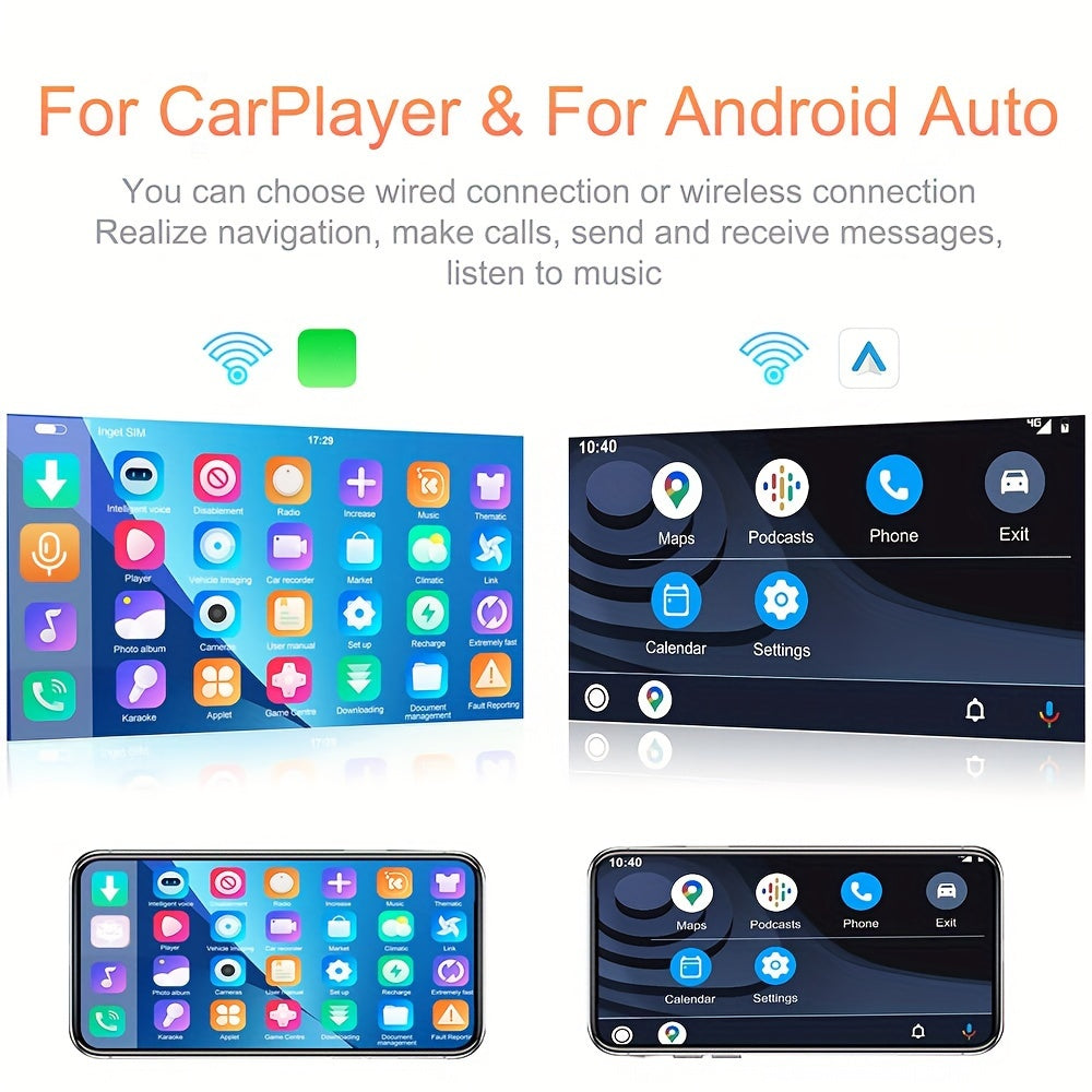 Autoradio – Auto Radio – Car Stereo – Multimedia Speler – 9 Inch IPS Touchscreen – Android 13 – 8-Core Processor – Draadloze CarPlay & GPS