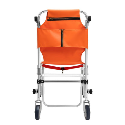 Trapliftstoel – Trapstoel – Opvouwbare Stoel – Draagbare Stoel – Noodstoel – Lichtgewicht Aluminium Frame – Nonslip Rubber Wielen & Verstelbare Handgrepen