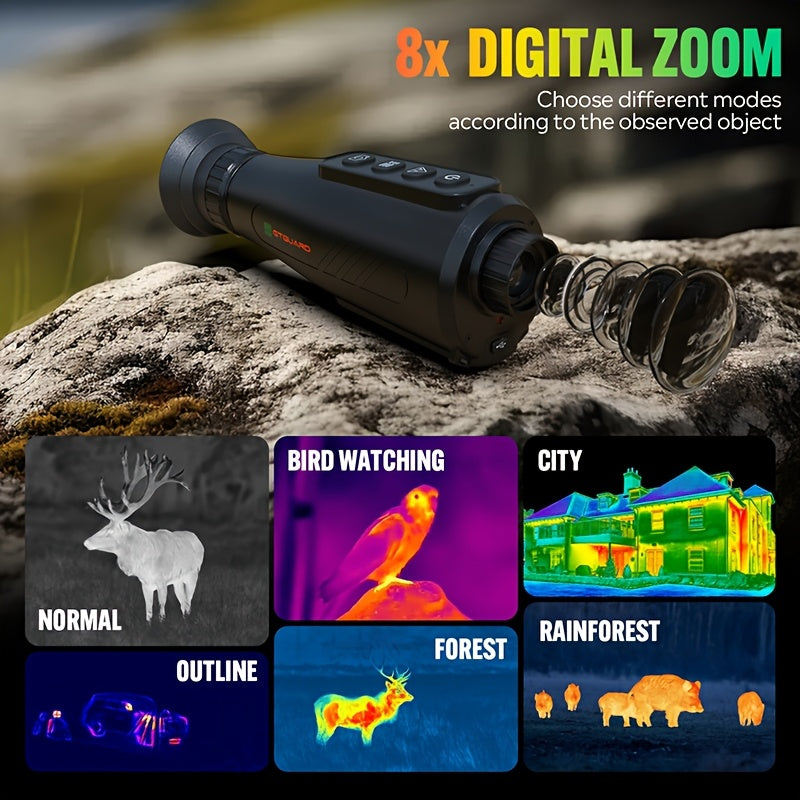 Nachtkijker – Nachtzichtapparaat – Warmtebeeldkijker – Infraroodverrekijker – Monoculair – 8x Digitale Zoom – 10 Uur Batterijduur