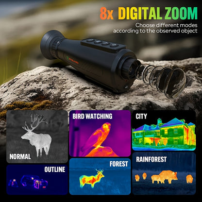 Nachtkijker – Nachtzichtapparaat – Warmtebeeldkijker – Infraroodverrekijker – Monoculair – 8x Digitale Zoom – 10 Uur Batterijduur