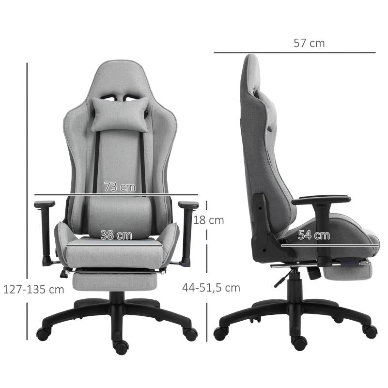 Bureaustoel – Ergonomische Stoel – Office Chair – Draaistoel – Kantoorkruk – Verstelbare Armleuningen – Verwijderbare Lendensteun – Schommelfunctie – Duurzaam Kunststof Frame – Comfortabel Zitten
