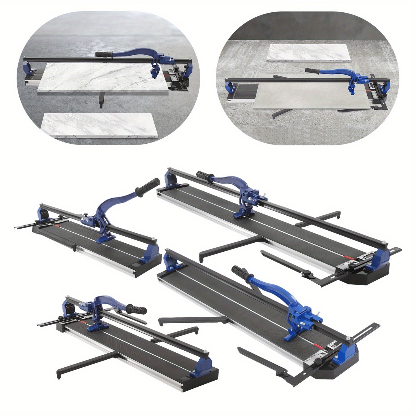 Tegelsnijder – Tegelknipper – Tegelsnijmachine – Tegelgereedschap – Handgereedschap – 80 cm Snijlengte – Duurzame Aluminiumlegering