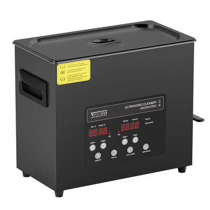6L Ultrasonic Cleaner 180W Digital Ultrasonic Cleaner with Gentle Mode And Improved Degassing, 40Khz Industrial Jewelry Cleaner with Heating And Timer, for Glasses And Watches