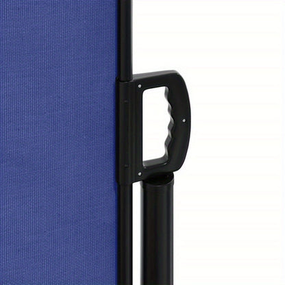 Retractable Windscreen 100X600 Cm Blue