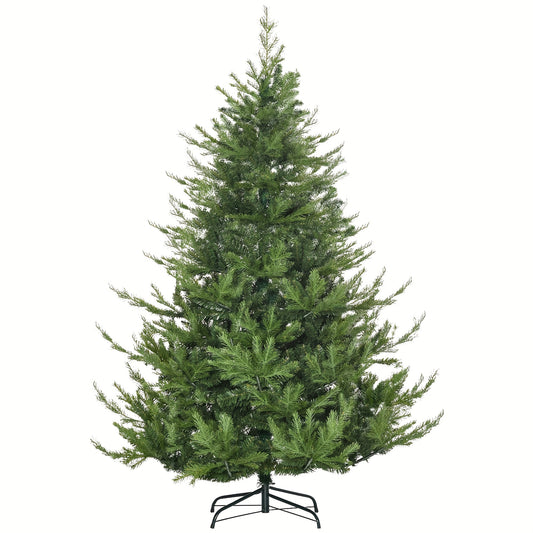 Kunstkerstboom – Nepboom – Kerstboom – Vouwbare Boom – Dennenboom Groen – 180 cm Hoog – Automatisch Inklapbaar – Dichte Weelderige Takken
