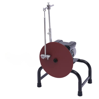 Schaar Slijpmachine – Schapenmes Slijper – Scheermes Slijper – Schaarslijper – Mes Slijpmachine – Zelfklevende Schuurband – Robuust Stalen Frame – Zilverkleurig