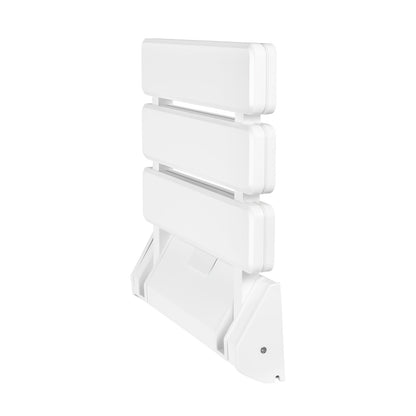 Opklapbare Douchezit – Douchekruk – Douchestoel – Badstoel – Wandzitje – Ruimtebesparend Design – Max Draagvermogen 130 kg – Wit