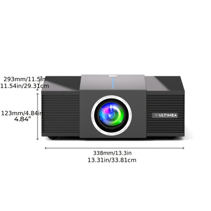 Beamer – Projector – Mini Beamer – Thuisbioscoop – Full HD 1080p – 700 ANSI Lumen – Automatische Focus & 6D Keystone Correctie – HDR10 & Draadloos WiFi