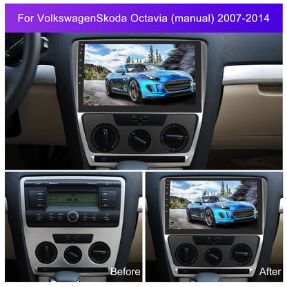 Autoradio – Auto Stereo – Car Stereo – Multimedia Radio – Double Din Radio – 10 Inch Full HD Touchscreen – Draadloos CarPlay & Android Auto met Achteruitrijcamera en 4GB RAM 64GB Opslag