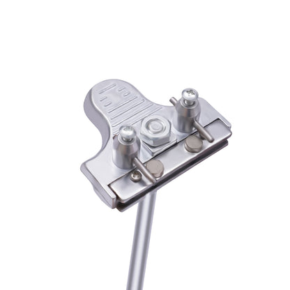 Schaar Slijpmachine – Schapenmes Slijper – Scheermes Slijper – Schaarslijper – Mes Slijpmachine – Zelfklevende Schuurband – Robuust Stalen Frame – Zilverkleurig