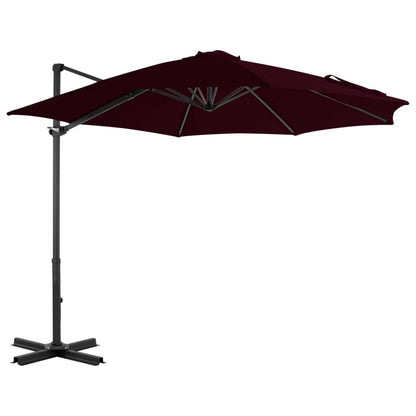 Zweefparasol – Hangparasol – Tuinparasol – Kantelbare Parasol – Balkonparasol – Aluminium Frame – 300 cm Diameter – UV-Bescherming – Robuust & Modern Design