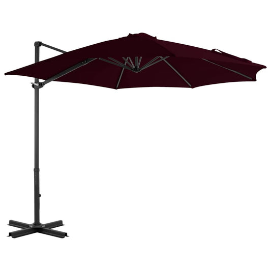 Zweefparasol – Hangparasol – Tuinparasol – Kantelbare Parasol – Balkonparasol – Aluminium Frame – 300 cm Diameter – UV-Bescherming – Robuust & Modern Design