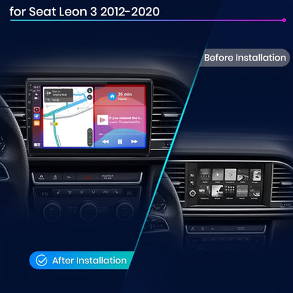 Autoradio Seat Leon 3 – Multimedia Radio – Navigatiesysteem – CarPlay Radio – Android Auto Stereo – 9 Inch HD Touchscreen – Draadloze Connectiviteit Wi-Fi