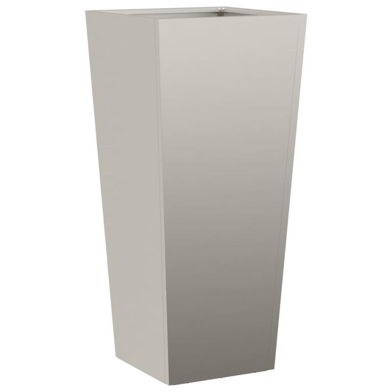 Plantenrek – Plantenstandaard – Bloemenrek – Plantentafel – Plantenhouder – 2 stuks – Cortenstaal – 35x35x75 cm – Weerbestendig – Duurzaam
