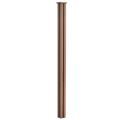 WPC Tuinafscheiding – Tuinhek – Schutting – Privacy Scherm – Windscherm – Grijs – 183 x 357 cm – Weerbestendig & Onderhoudsarm