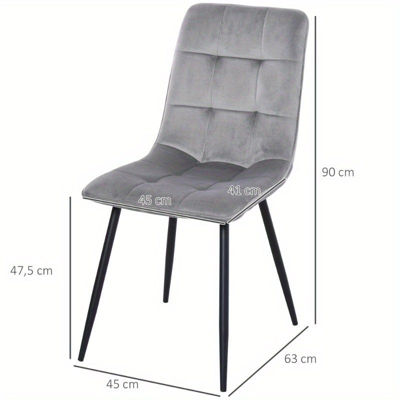Eetkamerstoel – Stoel – Dining Chair – Keukenstoel – Tuinstoel – Verstelbare Hoogte – Ademend Linnen Bekleding