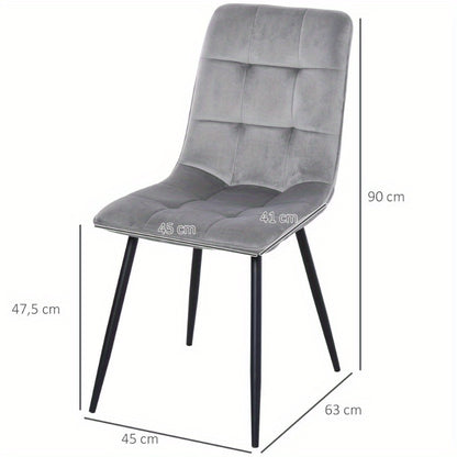 Eetkamerstoel – Stoel – Dining Chair – Keukenstoel – Tuinstoel – Verstelbare Hoogte – Ademend Linnen Bekleding