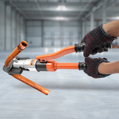 Professionele Perspincet – Pers Tang – Krimptang – Hydraulische Krimptang – Persgereedschap – 360° Draaibaar Hoofd – Voor Koper- en RVS Leidingen