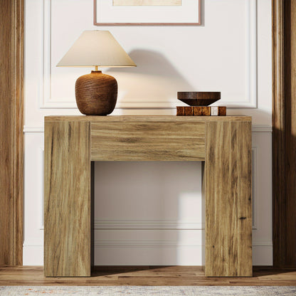 Nachtkastje – Bijzettafel – Nachtkast – Tafeltje – Opbergkastje – Mid-Century Modern – Ruimtebesparend – Stevig MDF Hout