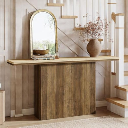 Sidetable – Consoletafel – Wandtafel – Haltafel – Bijzettafel – Extra Lang 160 cm – Duurzaam MDF Met Natuurlijke Houtlook