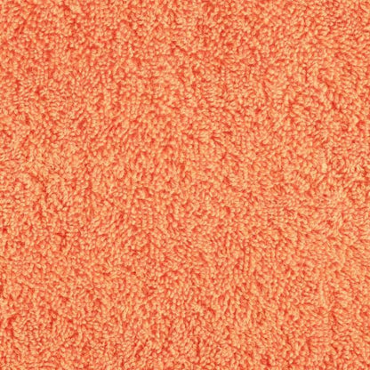 Badhanddoeken – Handdoeken – Strandlakens – Douchehanddoeken – Badlinnen – Oranje Kleur – 100% Katoen – 70x140 cm – 600 g/m² – Set van 10 Stuks