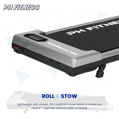 Loopband – Walking Pad – Treadmill – Wandelband – Hardloopband – Compact Design – 1,3PK Motor & Bluetooth bediening
