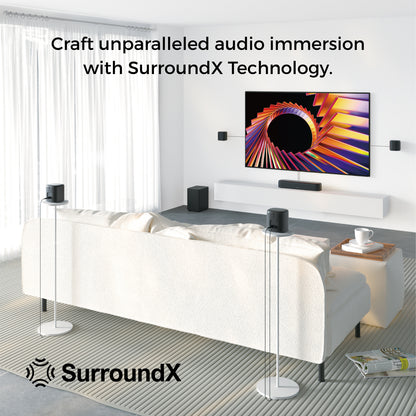 Soundbar – Virtual Surround Soundbar – Home Cinema Speaker – 7.1 Kanaals Soundbar – Bluetooth Speaker – 330W Piekkracht – Draadloze App-Bediening