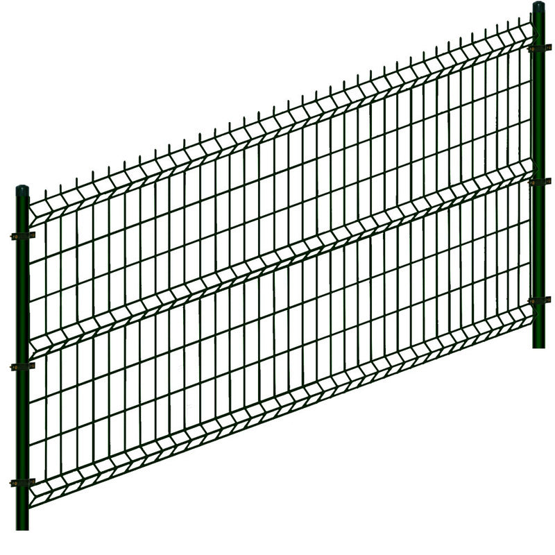 FENCE PANEL 2500X1530Mm 3W/H 4MM GALVANIZED