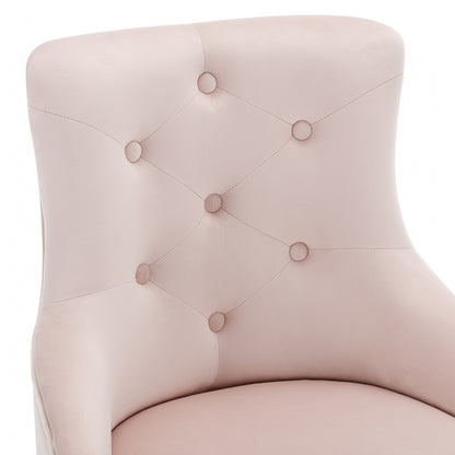 Boheemse Eetkamerstoelen – Stoelen – Dining Stoelen – Kamerstoelen – Zithoeken – Roze – Ergonomische Lendensteun – Duurzaam Metalen Frame