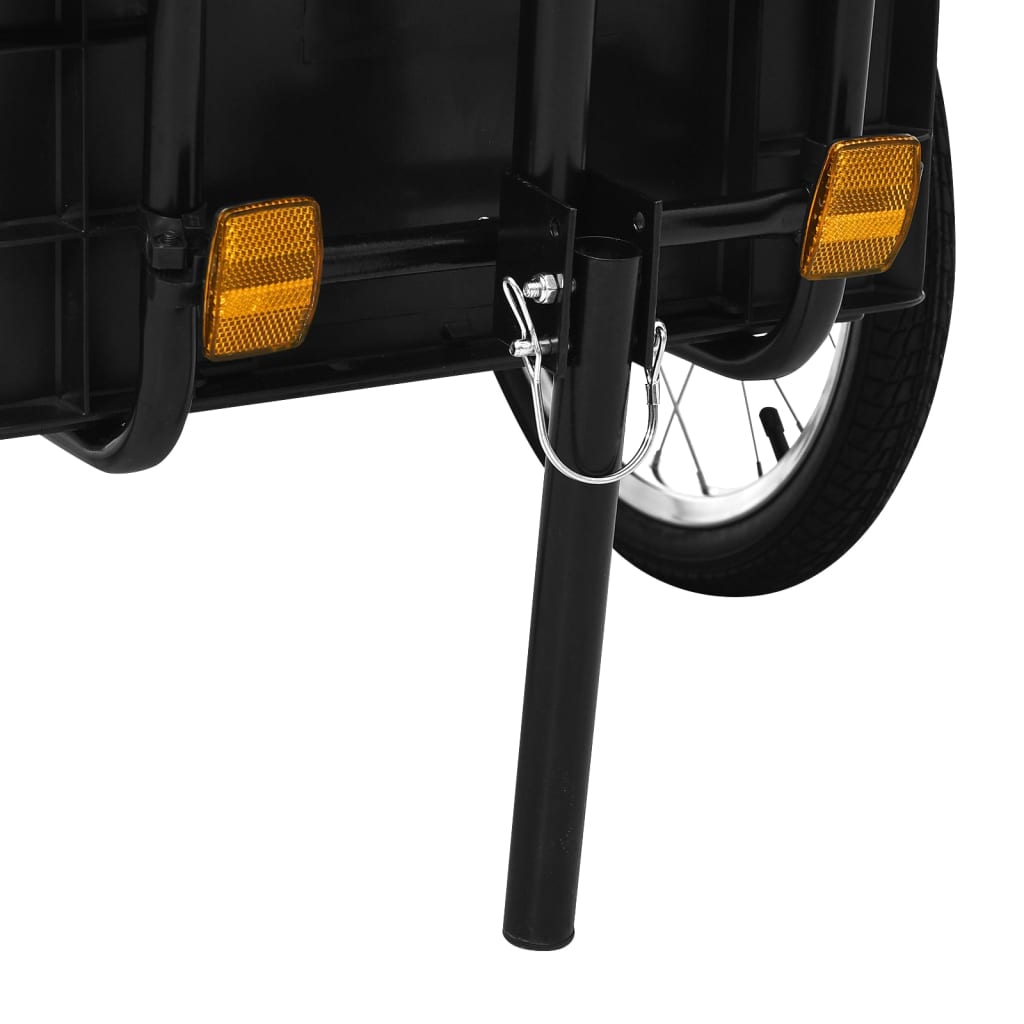Fietskar – Fietstrailer – Bagagekar – Transportkar – Handwagen – Draagvermogen 50 kg – Stevig Metalen Frame
