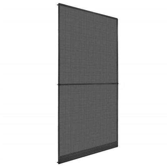 Hor – Deurhor – Insectenhor – Horrengaas – Hordeur – Antraciet Kleur – 120x240 Cm – Metaal Frame