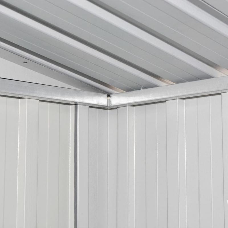 Tuinhuisje – Tuinschuur – Berging – Opberghok – Gereedschapsschuur – Gegalvaniseerd Staal – Koperkleurig Dak – Ventilatiegaten – 194x121x181 cm – Duurzaam – Roestbestendig