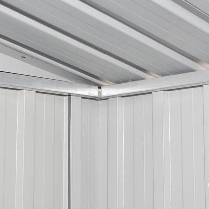Tuinhuisje – Tuinschuur – Berging – Opberghok – Gereedschapsschuur – Gegalvaniseerd Staal – Koperkleurig Dak – Ventilatiegaten – 194x121x181 cm – Duurzaam – Roestbestendig