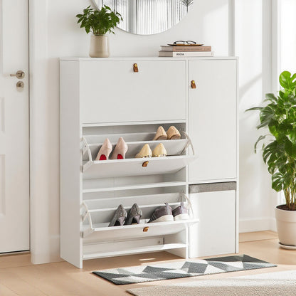 Dubbele Prullenbak – Afvalbak – Vuilnisbak – Keukenbak – Pedal Bin – RVS 2 x 28L – Soft-Close Deksels & Vingerafdrukbestendig