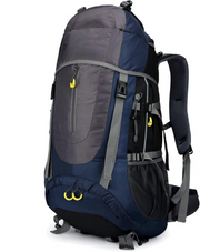 Wandelrugzak - Kampeertas - Trekking rugzak - Camping Essentials Tas - 70L - Lichtgewicht - Waterdichte - Nylon - Donkerblauw