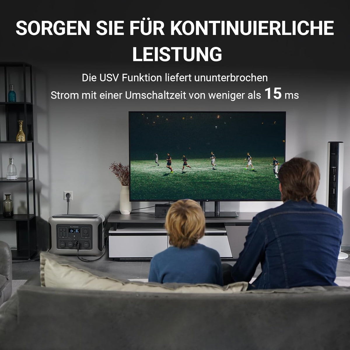 Draagbare Powerstation – Noodstroomgenerator – Zonne-energiecentrale – Mobiele Energieopslag – Outdoor Accu – 2016 Wh LiFePO4 Batterij – Snel Opladen in 1 Uur - QUORE