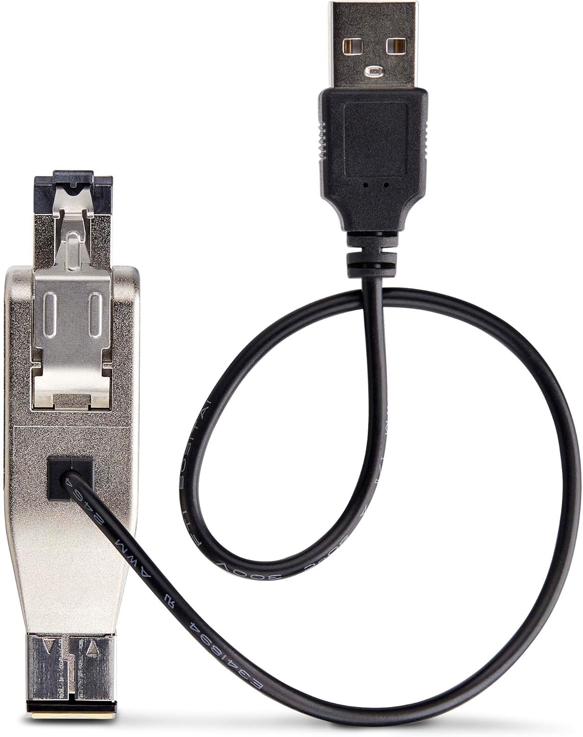 StarTech.com Gigabit Glasvezel naar RJ45 Ethernet Media Converter Dongle, Optisch Singlemode 10km/Multimode 800m, USB Voeding