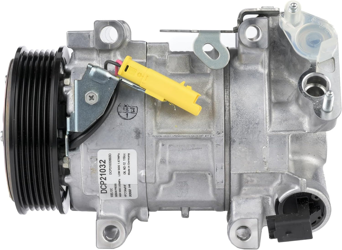 DENSO AC Compressor DCP21032 - OE-Kwaliteit Airconditioning Compressor Vervanging - Direct Fit Gemakkelijk installeren - Thermische Waaier AC Air Con