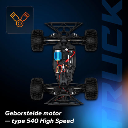 RC Auto – Afstandsbediening Auto – Monstertruck – Buggy – RC Buggy – 35 km/u Topsnelheid – IPX5 Water- en Stofbestendig