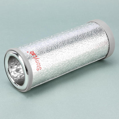 Dewar-Kolf – Dewarfles – Cryogene Kolf – Laboratoriumkolf – Vloeibare Stikstof Kolf – 350 Ml Cilindrisch – Dubbelwandig Borosilicaatglas Met Aluminium Basis