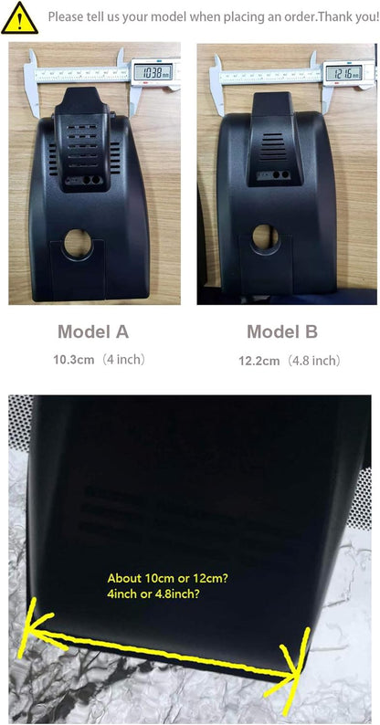 FITCAMX Dash Cam Compatibel met Toyota C-HR 2017-2020 (10,3 CM) Uitgerust met Toyota Safety Sense 1.0 (Model A), 4K Dedicated Car Camera, Ingebouwde WiFi, WDR Nachtzicht, 64GB