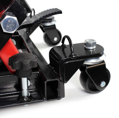 Hydraulische Motorkrik Voor Motor, Quad En ATV – Garagekrik – Werkplaatskrik – Motorlift – Quadkrik – 680 Kg Draagvermogen – Maximale Hefhoogte 38 Cm