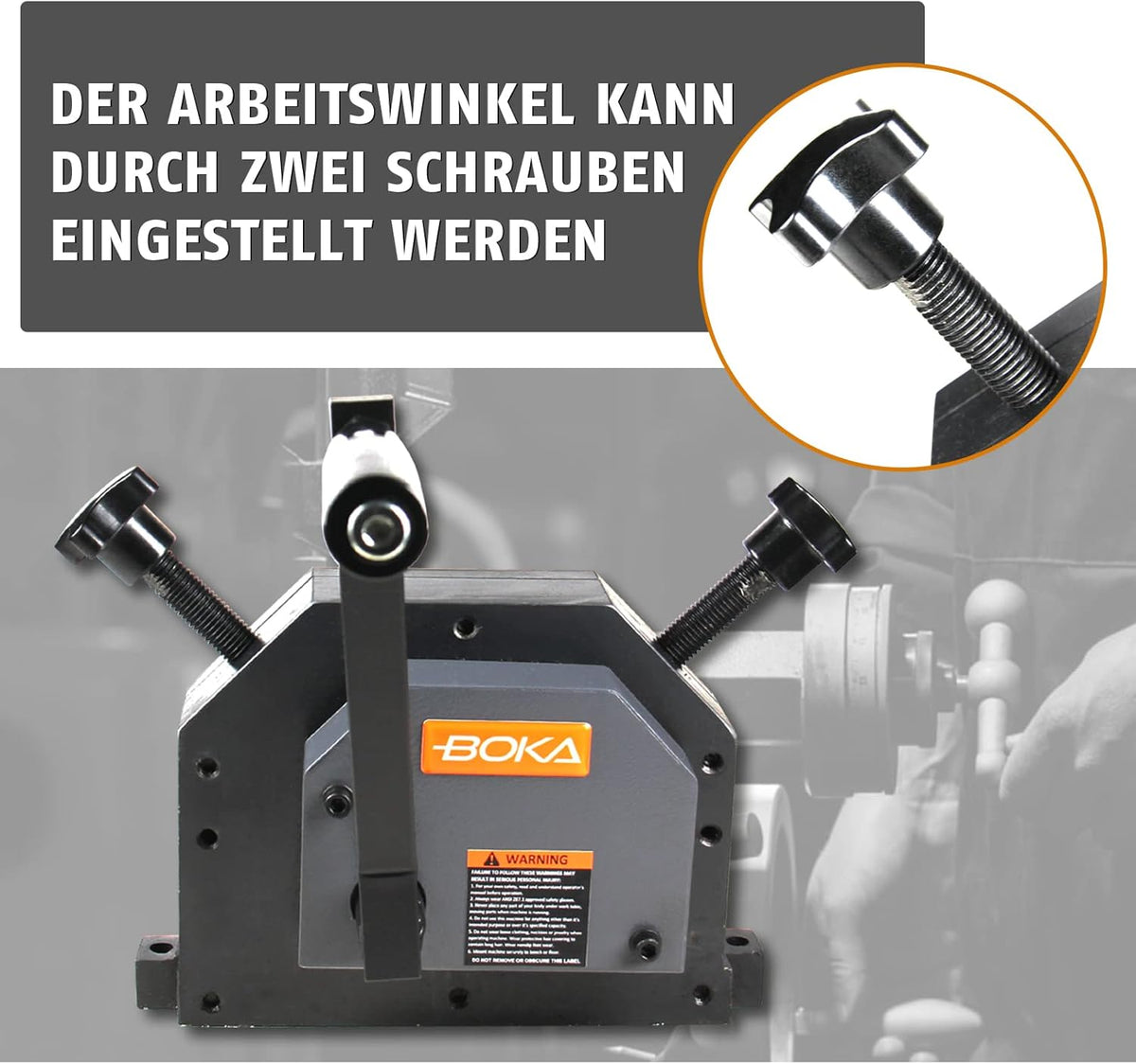 BOKA Ronde buigmachine met 3 walsen, metalen buigmachine, 70 mm buigradius, metalen rolbuigmachine met 250 mm greep, nauwkeurig buigen van plaatstaal, plat staal en rond staal